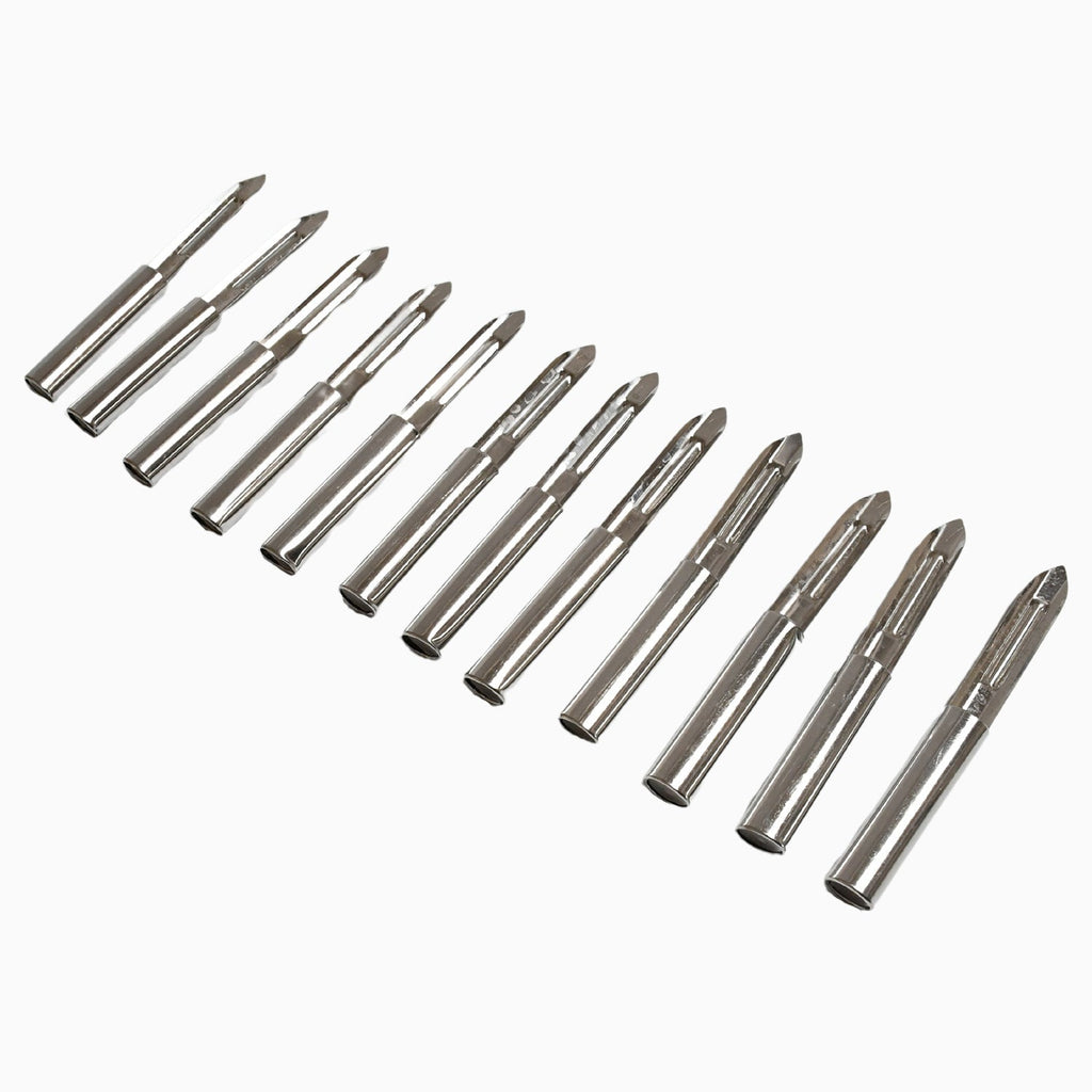 Stainless Steel Peeler Set – Multi-Purpose Handle for Peeling & Shredding(12 Pc)