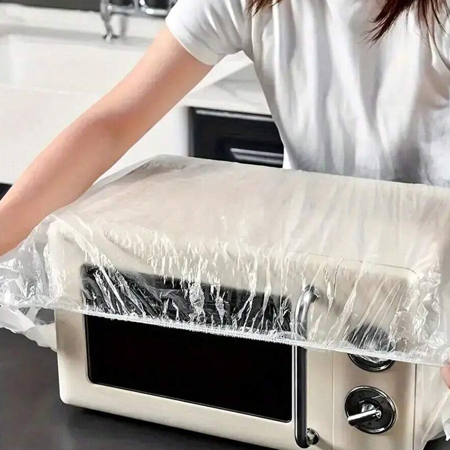 Home Thick Disposable Dust Proof Plastic Furniture Covers (1 Pc / Big)-Home Improvement-AniGuess-AniGuess
