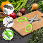 Premium 5 Blade Herb Shears