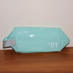 Waterproof Travel Toiletry Wash Bag /  Pouch with Zipper Side Handle - (1 Pc)