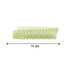 2 In 1 Foldable Hair Comb with Brush (1 Pc)
