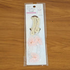 Fancy floral curtain holder