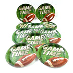 Round Plates Disposable Paper Plates Happy Birthday, Gift (10 Pcs Set / Mix Design)