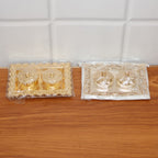 Ornate Rectangular Pooja Thali Tray - (1 Pc)