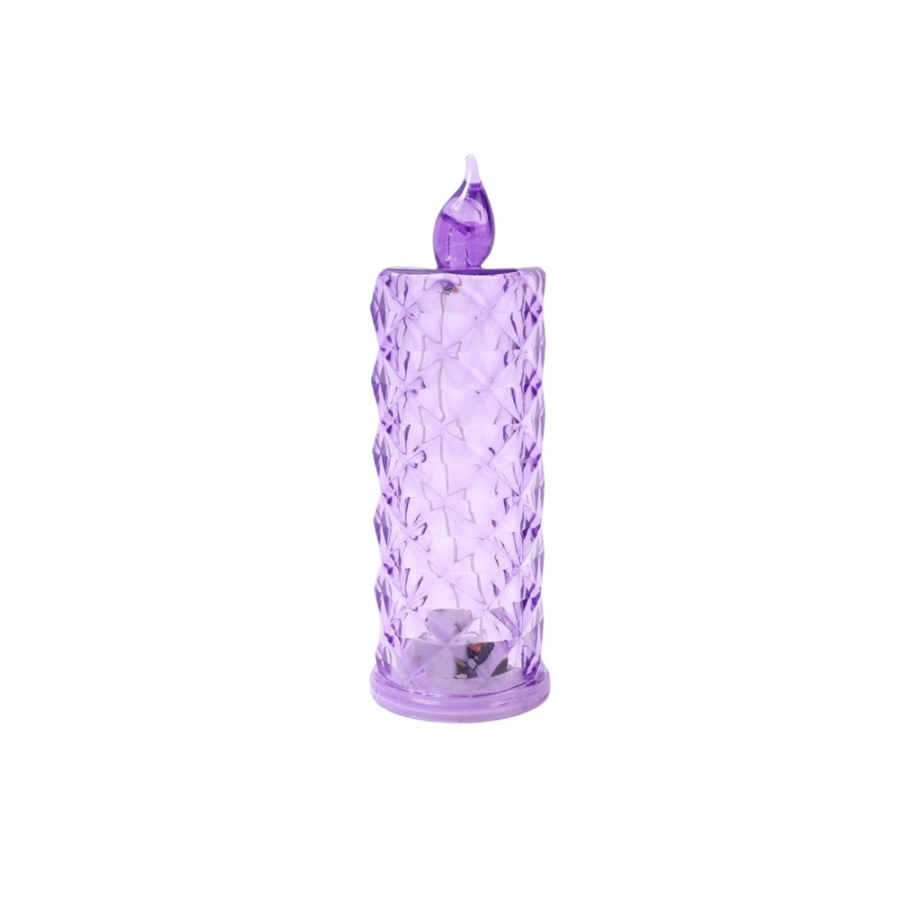 Candles for Home Decoration, Crystal Candlelight, Diwali (1 Pc / Multicolor)-Home Improvement-AniGuess-AniGuess