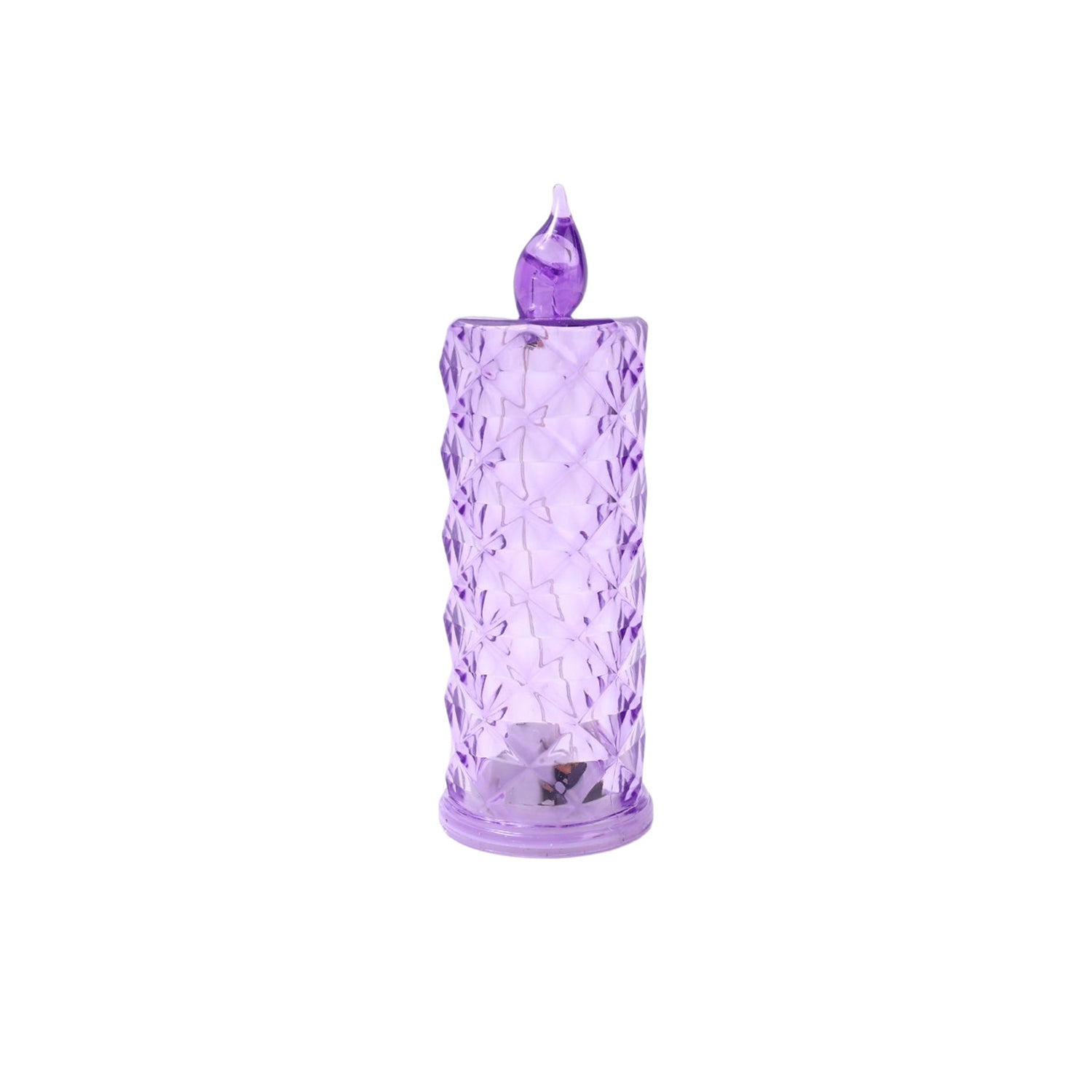 Candles for Home Decoration, Crystal Candlelight, Diwali (1 Pc / Multicolor)-Home Improvement-AniGuess-AniGuess