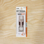 Heavy Duty Stainless Steel Key Holder with Dual Ring Carabiner Clip 1 Pc
