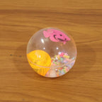 Light-Up Transparent Bouncy Ball – Impact-Activated LED Flashing Sensory Toy (1 Pc)