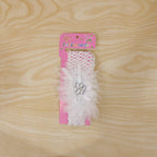 Cute Soft Elastic Floral Baby Headband Stylish Stretchable Hair Band (1 Pc)