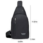 Crossbody Sling Bag with Adjustable Strap (1 Pc)