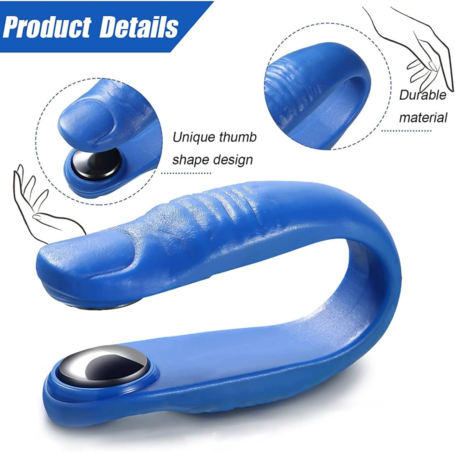 Acupressure Hand Clip Sugar Control Pressure Point Therapy Tool 1 Pc-Health & Personal Care-AniGuess-AniGuess
