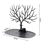 Deer antler jewellery tree organizer close-up India