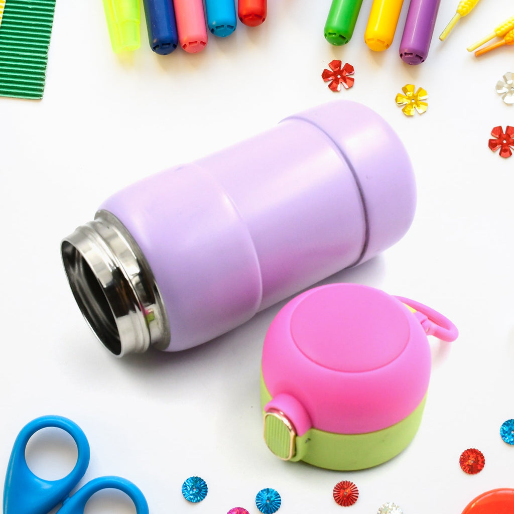 Duck Stainless Steel Water Bottle (1 Pc / Mix Design)-Home & Kitchen-AniGuess-AniGuess