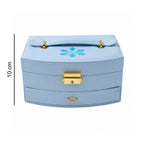 Multi-layer jewellery box with drawer detail India