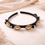 party wear gold headband