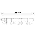 multi hook rack for towels bags and keys