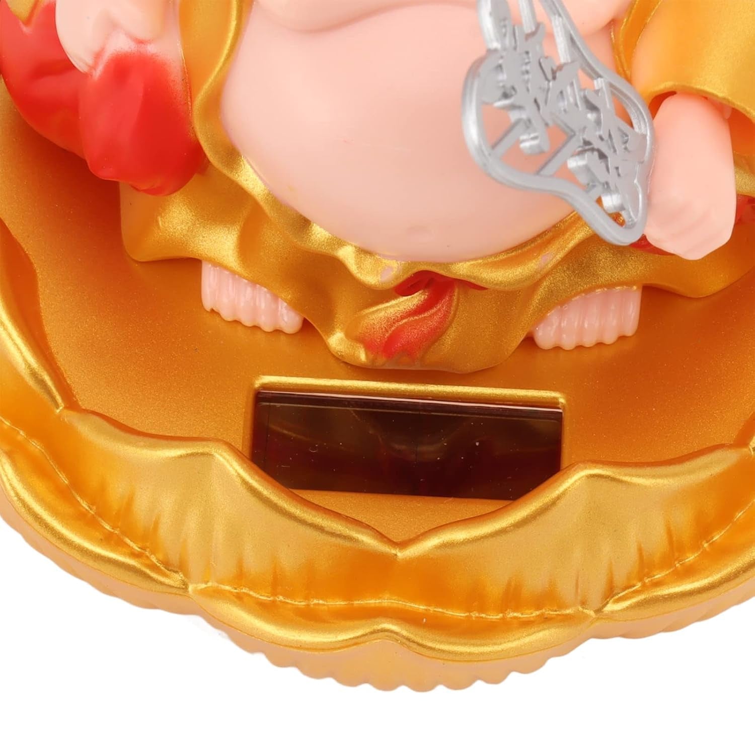 Solar Power Moving Buddha Car Ornament (1 Pc)-Home Improvement-AniGuess-AniGuess