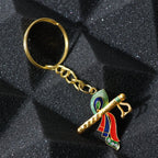 kishna  metal keychain 