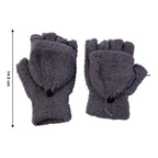 Winter Fingerless Gloves – Soft Warm Hand Gloves for Men & Women  (1 Pair)