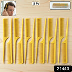  salon tail comb set for sectioning and styling hair