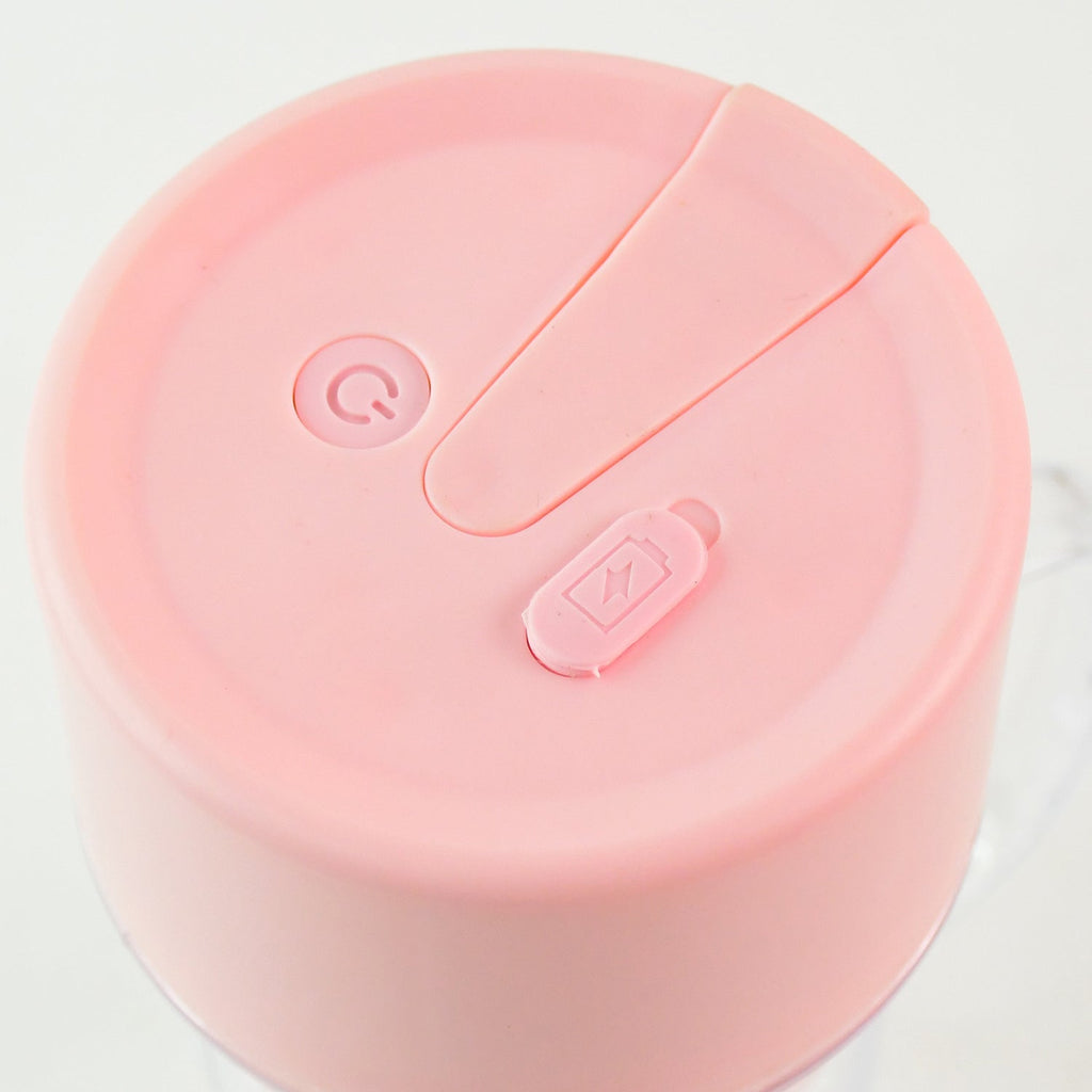 Portable Crusher Juicer With Handle & Straw, USB Rechargeable Multi Blades (420 ML)-Home & Kitchen-AniGuess-AniGuess