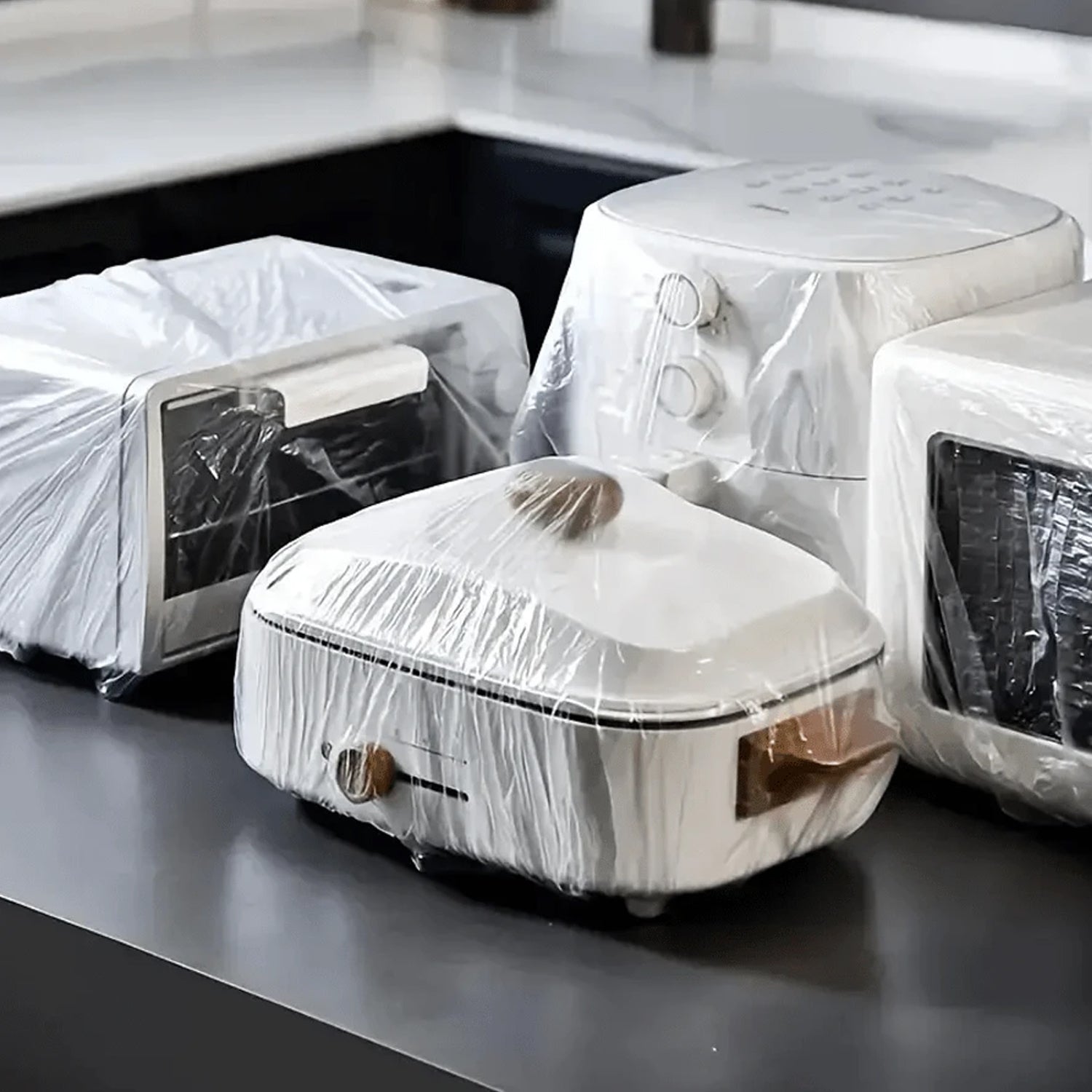 Home Thick Disposable Dust Proof Plastic Furniture Covers (1 Pc / Big)-Home Improvement-AniGuess-AniGuess