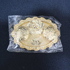 Ganesh Embossed Roli–Chawal Kumkum Chopra - (1 Pc)