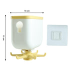 360° Rotating Storage Heavy Duty Sticky Wall Hook (1 Pc)