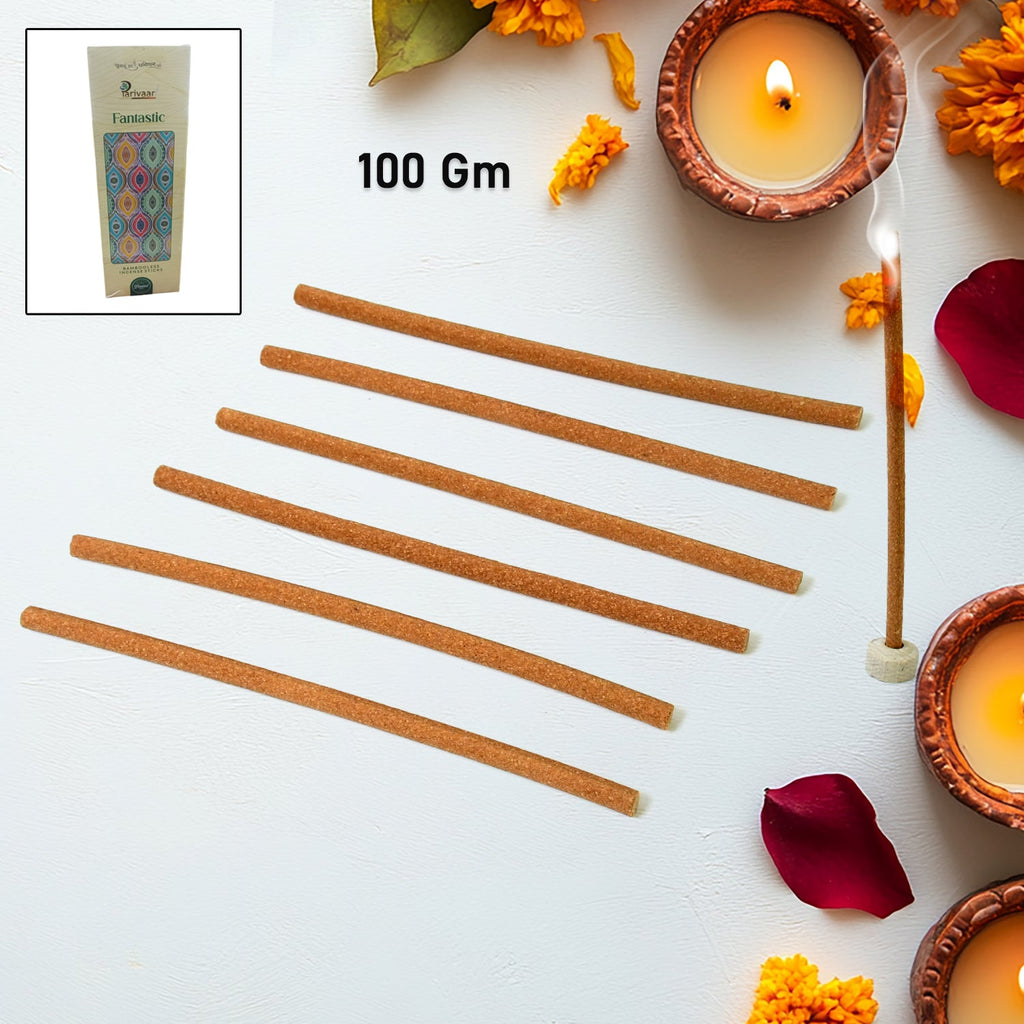 Premium Incense Sticks / Agarbatti (100 Gm / With Stand For Stick/ Mix Flavour)-Home Improvement-AniGuess-AniGuess
