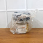Clear kitchen container with tight-fitting lid