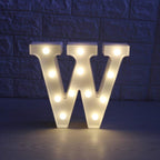 W Shaped LED Decorative Night Light (1 Pc)