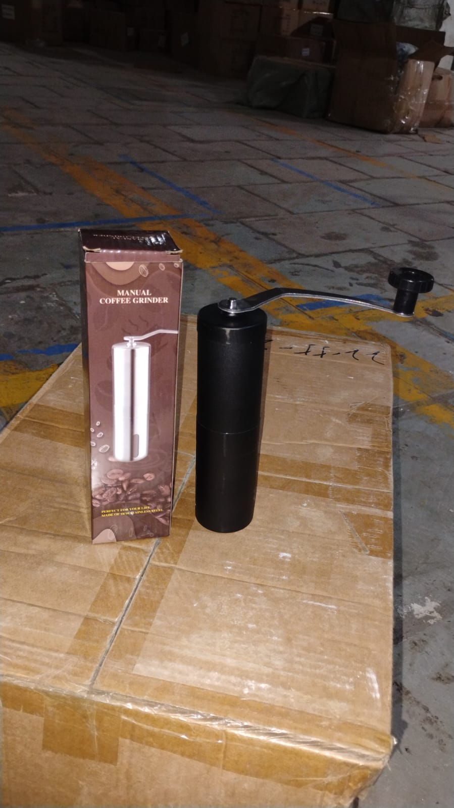 Portable Stainless Steel Manual Coffee Grinder (1 Pc)-Home & Kitchen-AniGuess-AniGuess