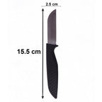 Kitchen Knife Set with Ergonomic Handles, Stainless Steel Chef Knives (12 Pc)