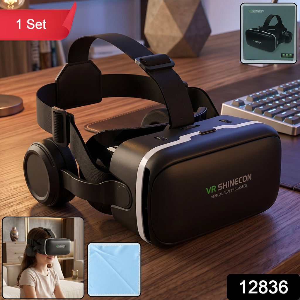 3D / HD VR Box Glasses Headset for iOS for Android Smartphone  (1 Pc)-Electronics-AniGuess-AniGuess