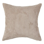 Soft Corduroy 16x16 Throw Pillow Cover Square Decorative Cushion Case (1 Pc)