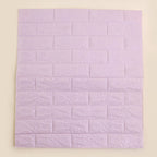 Wallpaper 3D Foam Wallpaper Sticker Panels (70 x 76 Cm / 1 Pc)