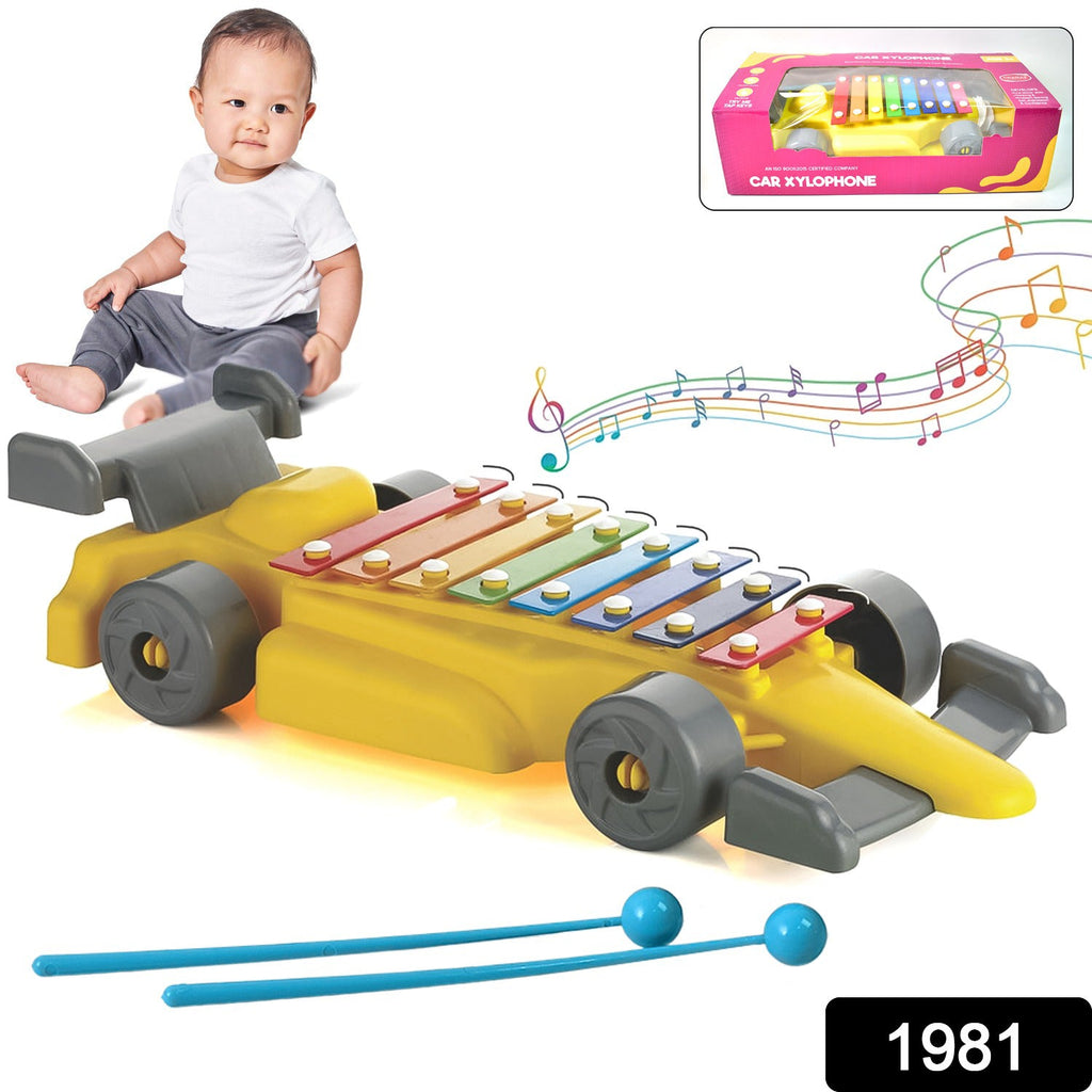 Musical Car Piano Xylophone Toy, Plastic Car Xylophone (1 Set)-Toys & Games-AniGuess-AniGuess
