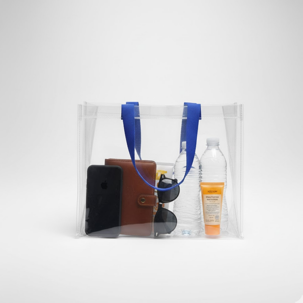 Multifunction Transparent Bag With Handle Bag (45×30×14 CM / 1 pc)-Bags, Wallets and Luggage-AniGuess-AniGuess
