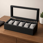 Multi-function girl jewellery storage box with earring and ring compartments India