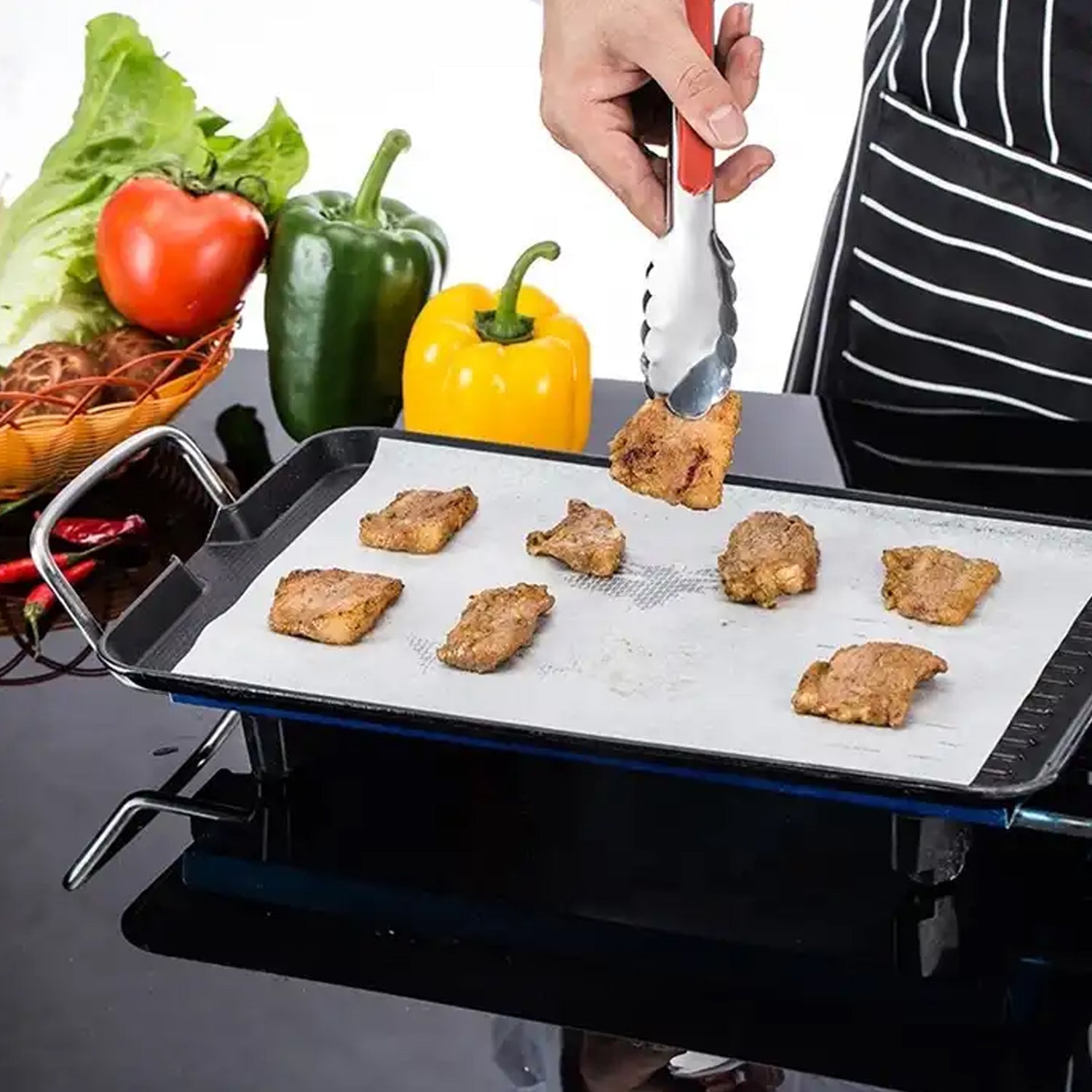 Non-Stick Parchment Paper – Easy Cleanup for Baking & Cooking (5 Mtr)-Home & Kitchen-AniGuess-AniGuess