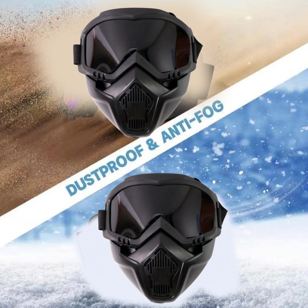 Motorcycle Goggles Off-Road Helmet Goggles Windproof Glasses Goggles Mask (1 Pc)-Car & Motorbike-AniGuess-AniGuess