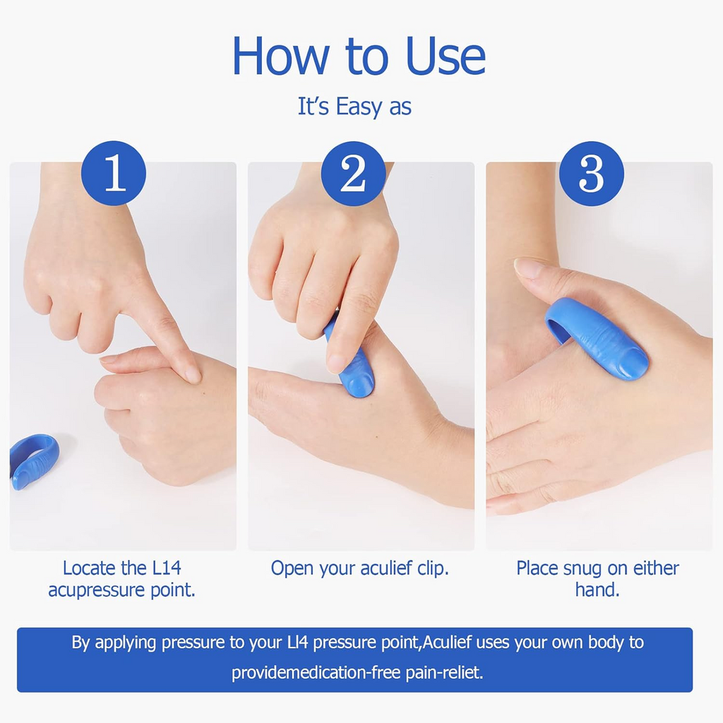 Acupressure Hand Clip Sugar Control Pressure Point Therapy Tool 1 Pc-Health & Personal Care-AniGuess-AniGuess