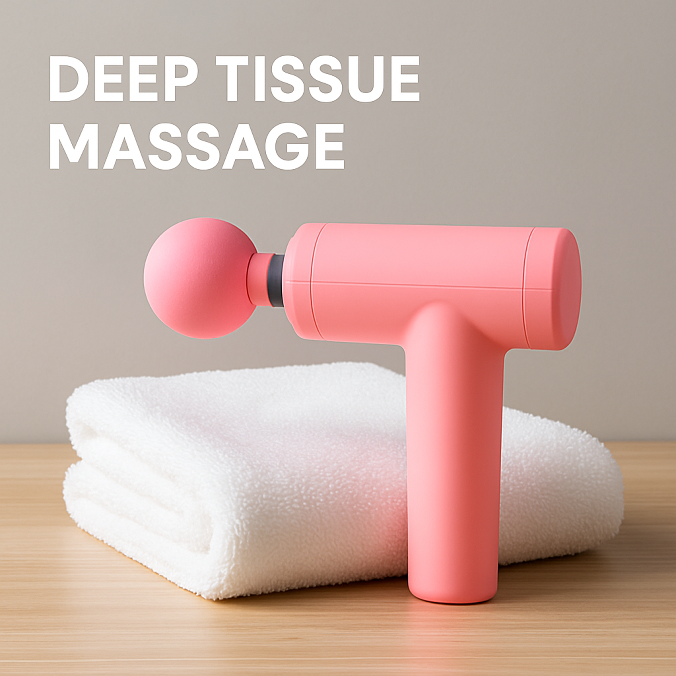 Massage Gun Deep Relax, Powerful Muscle Massager, USB Chargeable (1 Pc)-Health & Personal Care-AniGuess-AniGuess
