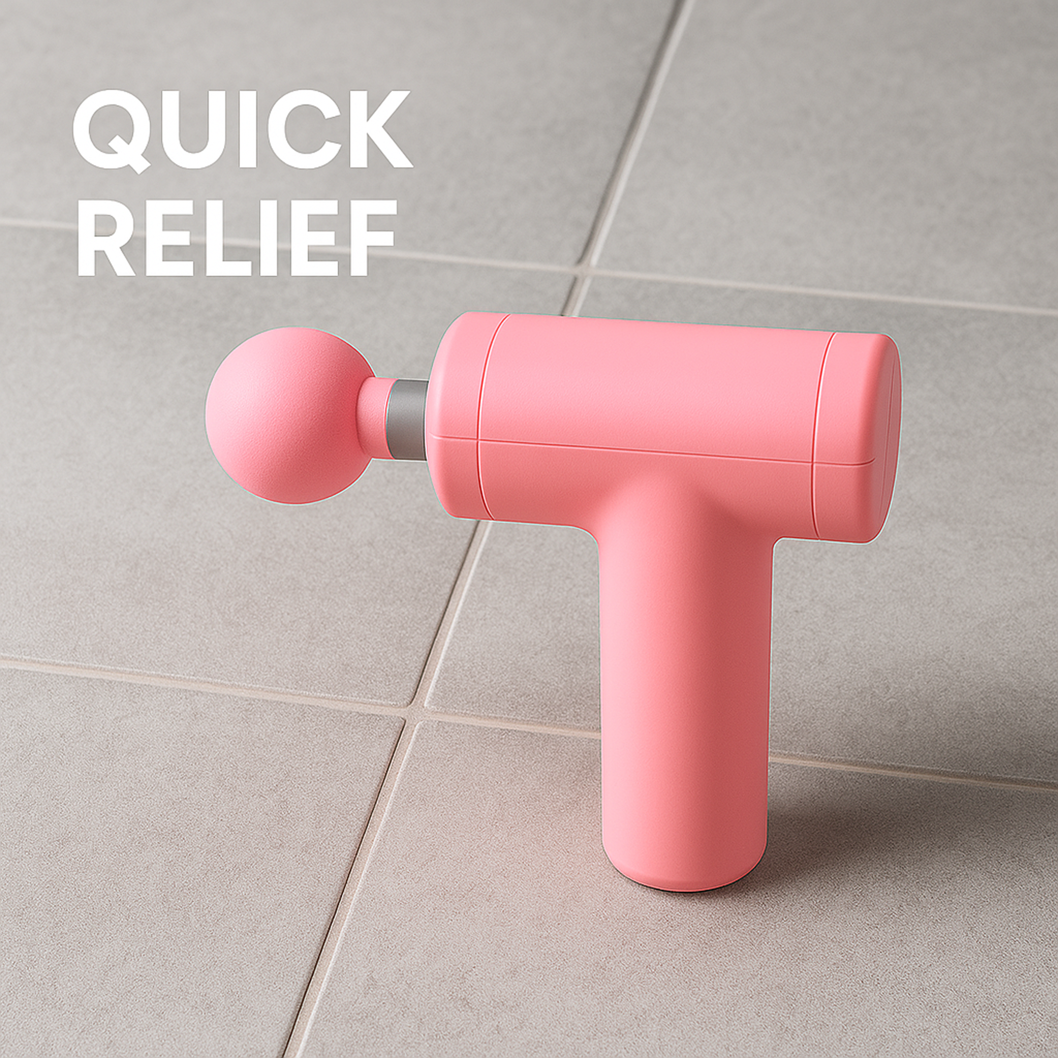 Massage Gun Deep Relax, Powerful Muscle Massager, USB Chargeable (1 Pc)-Health & Personal Care-AniGuess-AniGuess