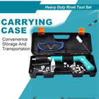 Professional Heavy-Duty Manual Rivet/Anchor Fastening Gun Tool Kit