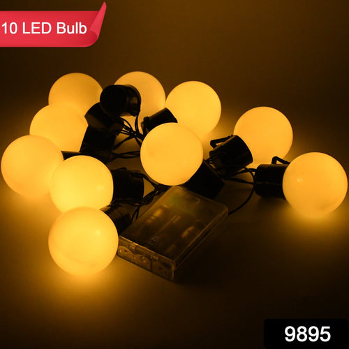 10 LED String Lights 3 Battery Operated (1 Pc / Battery Not Included)-Electronics-AniGuess-AniGuess