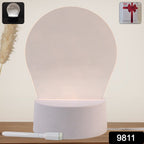 Custom name 3D lamp