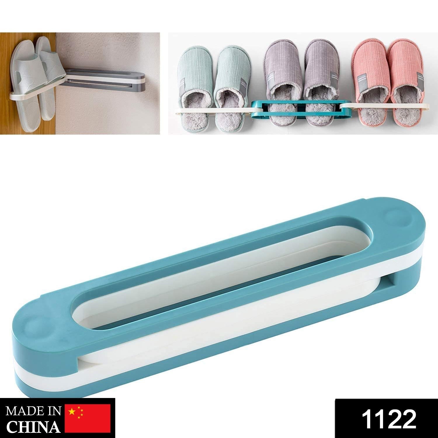 Multifunction Folding Slippers / Shoes Hanger Organizer Rack-Home Improvement-AniGuess-AniGuess