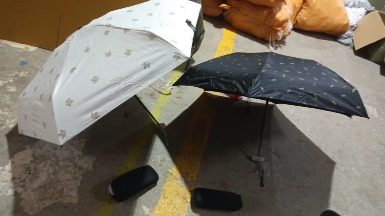 3-Fold Cute Umbrella – Sun & Rain Protection, UV Shield (1 Pc / With Zip Case)-Garden & Outdoors-AniGuess-AniGuess