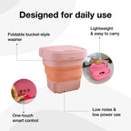  Portable Foldable Washing Machine - key feature close-up